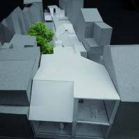 Roof Landscape, Ansicht, Fassade, Umgebung, Modell, 3D, Foto