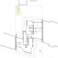 Urban Topos, Wohnbau, Appartments, Grundriss, Dachgeschoss, 1.DG, Plan